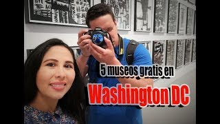 5 museos gratis en washington DC [upl. by Jada]