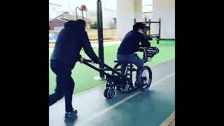 Lets run with Raptor Rickshaw shared by Steadicam Operators Guild [upl. by Ahseiyk]