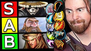 Asmongold Ranks Every Single WoW Race amp Class Spec  TIER LIST [upl. by Eillom313]