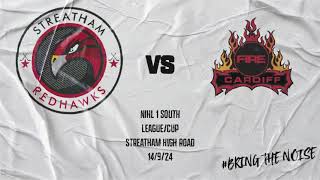 TAKING THE HIGHLIGHTS EP2 STREATHAM REDHAWKS V CARDIFF FIRE HIGHLIGHTS 14924 [upl. by Katharyn]