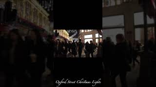 Oxford Street Christmas lights in London [upl. by Nyleuqcaj]