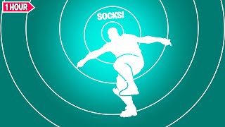 Fortnite Socks Emote 1 Hour Version ICON SERIES Aap Ferg  Work [upl. by Llewoh]