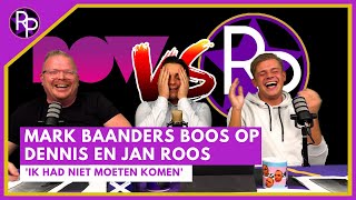 Mark Baanders boos op Dennis en Jan Roos Ik had niet moeten komen  RoddelPraat [upl. by Ettevey]