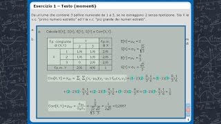 Statistica  Variabili casuali discrete  Esercizi desame TRAILER [upl. by Snowman]