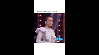 Kangana Ranaut roasted Anjali Arora 🤣 kanganaranaut anjaliarora bollywood memes nepotism srk [upl. by Zimmermann]