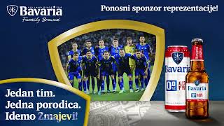 Bavaria pivo  Bavaria 00 je 100 uz Zmajeve  Ponosni sponzor reprezentacije BiH [upl. by Eissirk]