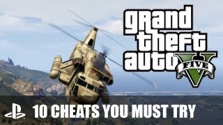 GTA V PS3 Cheats 10 Grand Theft Auto V Cheats You Must Try [upl. by Eatnoed]