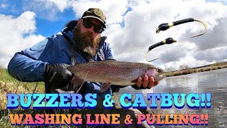 Stillwater FLY FISHING UK washing line and lures 27th April [upl. by Ayotahs]