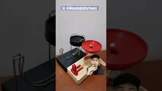 PUNYA AKU YANG HITAM PUNYA KAMU YANG MERAH ⁉️Sc MeaningfulCartoons toys perpetualmotion diy [upl. by Bohs]