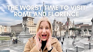 Discover The Worst Time To Visit Rome And Florence Italy In 2024 [upl. by Wenn821]