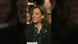 Kamala Harris did not ‘handle’ her teleprompter malfunction well [upl. by Aihtnyc]