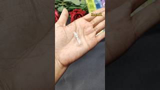 How to make mini flower pot using nail art bottle flowerpot shorts diy itsscraft [upl. by Dunc]