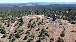 Green Mountain Fire Lookout  Full 360 of the Valley [upl. by Ferdy]