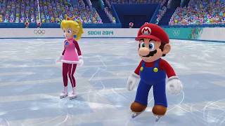 M amp S at the Sochi 2014 Olympic Winter Games  Figure Skating Pairs 1 Team MarioPower Players [upl. by Asli]