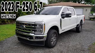 2023 F250 67L Walk through [upl. by Ellary469]