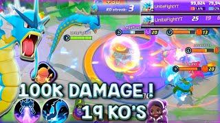 ATTACK GYARADOS BUILD GOES CRAZY   Pokemon unite gyarados ranked gameplay [upl. by Cochrane]