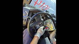 How to remove driver steering wheel airbag from 2011 2012 2013 2014 2015 2016 Ford F250 F350 [upl. by Sivrahc353]