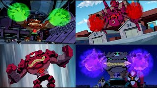 Ben 10 All GravattackOrbit Man Transformations [upl. by Ennayehc]