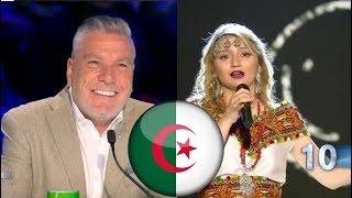 اسمهان سيمون تبهر من جديد بأغنية أمازغية رائعة وعلي ينبهر بالجزائريين arabs got talent 2019 [upl. by Grimbal]