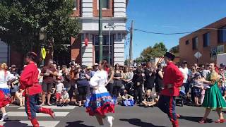 Russian part on Pako Festa 2019 Parade  Geelong  Victoria Australia [upl. by Candace]