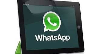 Como baixar e instalar o WhatsApp no Tablet quotCOM CHIPquot [upl. by Eirrem]