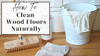 Clean Wood Floors Naturally  3 Years on Youtube [upl. by Brenton]