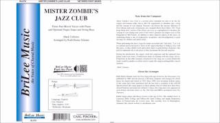 Mister Zombies Jazz Club BL978 by Mark Cabaniss Arr by Ruth Elaine Schram [upl. by Stanton]