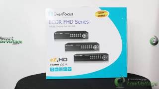 Everfocus ECORFHD8F 8 channel HD DVR [upl. by Yelserp]