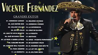 VICENTE FERNANDEZ  VICENTE FERNANDEZ SUS MEJORES EXITOS 30 GRANDES EXITOS [upl. by Matti208]