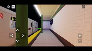 Roblox MTA R188 6 Train amp 77th St [upl. by Egiedan]