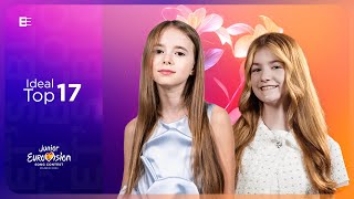 Junior Eurovision 2024  Ideal Contest  My Top 17 [upl. by Nnailuj]