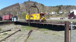 Erie turntable Port Jervis 2024 [upl. by Nus]