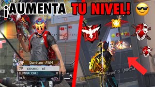 🔴 3 SECRETOS PARA SUBIR TU NIVEL Y MEJORAR 🔥¡SUBE A HEROICO Y MAESTRO FREE FIRE [upl. by Newlin]