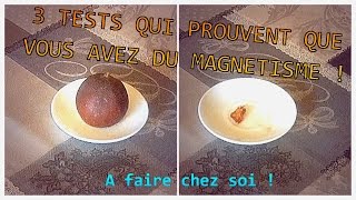 3 Tests qui prouvent que vous avez du magnétisme [upl. by Tab]