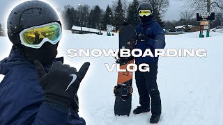 SNOWBOARDING VLOG  POCONOS TRIP [upl. by Delamare]