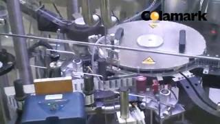 Prefilled syringes labeling and plunger assembling machine [upl. by Ashly736]