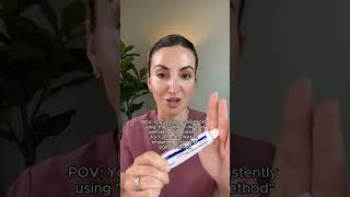 HOW to Continue Using Retinol Despite Peeling 👀 skincare retinol dermatology [upl. by Julietta390]