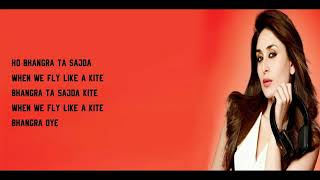 Bhangra Ta Sajda lyrics  Veere Di Wedding  Kareena Sonam Swara Shikha  Neha K Romy Shashwat [upl. by Peggie489]