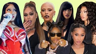 Nicki Minaj HISTORYCardi B “DISSED” by BiaDoja Cat ABSENTMegan’s PAYOLA PUSHLatto LYING amp MORE [upl. by Michel364]