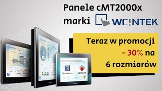 Panele HMI Weintek cMT2000X TERAZ W PROMOCJI  30 [upl. by Ahsieket776]