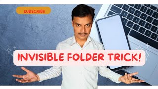 Windows 11 Trick How to Create an Invisible Folder Easily windowstips [upl. by Deyes607]