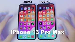 iPhone 13 Pro Max iOS 18 vs iOS 17 Speed Test  Its much better [upl. by Durwyn695]