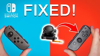 UPDATED Joycon Drift FIX FULL TUTORIAL LEFT AND RIGHT JOYCON JOYSTICK REPLACEMENT Nintendo Switch [upl. by Ellehsor440]