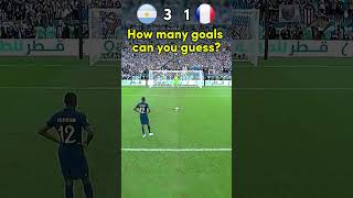 Argentina vs France Penalty Shootout [upl. by Cahilly793]