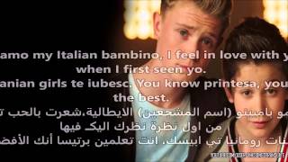 Bars And Melody  Shining Stars  LYRICS in Arabic  English مترجمه [upl. by Maudie]