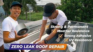 ZERO Leak Roof Repairs Waterproofing Tape  Caspar Roofing Channel [upl. by Ecaroh605]