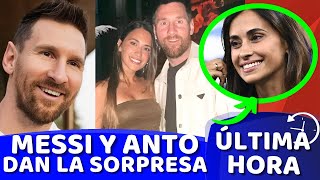 😍¡AY MADRE😍 LEO MESSI y ANTONELLA ROCUZZO sorprenden con ESTO en REDES SOCIALES 🗞️ [upl. by Yeliac66]