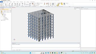 Import Autocad to Graitec Advance Design Building ModelingPart 1 [upl. by Ehsiom636]