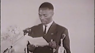 VIDEO Archive Ijambo Perezida KAYIBANDA yavugiye muri UN  Amerika mu 1961 nishyano yarikurikije [upl. by Htebazie444]