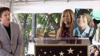 Jennifer Aniston Speech at Jason Batemans Hollywood Star Ceremony [upl. by Imena]